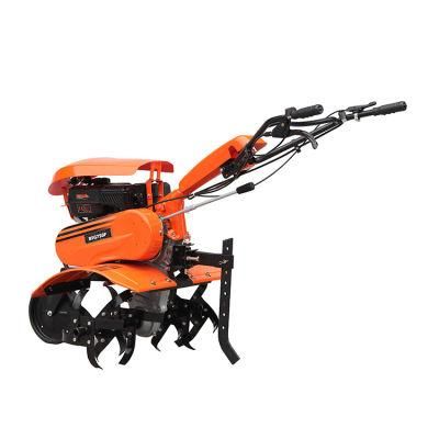 Multifuctional Agricultural Chain Track Micro Cultivator 212 Cc 7.5HP Tillage Farm Machine Power Tiller
