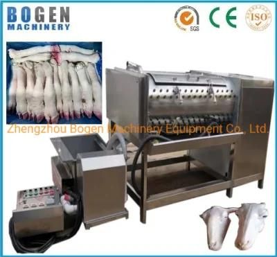 Automatic Sheep Head Sheet Hooves Scalding and Dehairing Machine Depilator