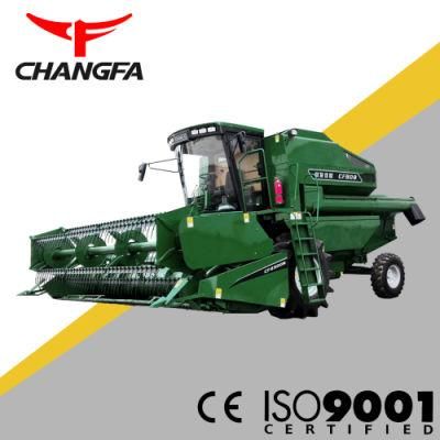 Full Feed Corn Rice Wheat Rapeseed Wheeled Harvester CF809