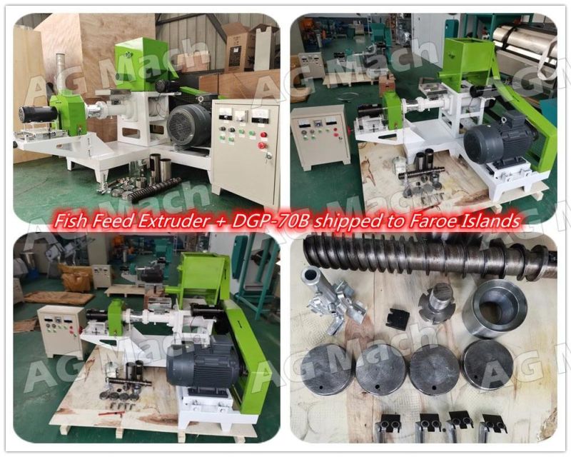 Farm Use Animal Feed Machine, Floating Fish Feed Extrduer, Pet Food Making Machine