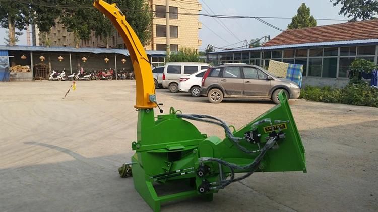 60-100HP Tractor Mounted Hydraulic Wood Chipper Good Quality Forest Machine for Sale