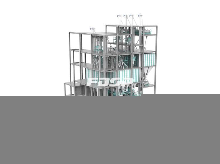 Poultry Chicken Feed Production Line Professional Factory