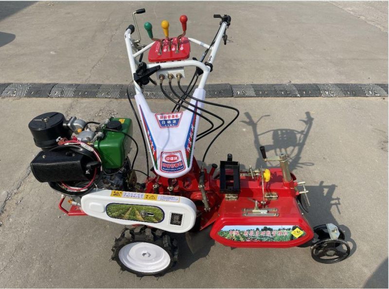 Superior Quality Power Tiller Diesel New Design Pastoral Ditching Soil Tiller Rotary Tiller for Ginger