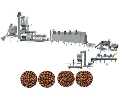 Dry Animal Aquarium Floating Fish Feed Pellet Making Extruder Pet Dog Catfish Food Processing Machine