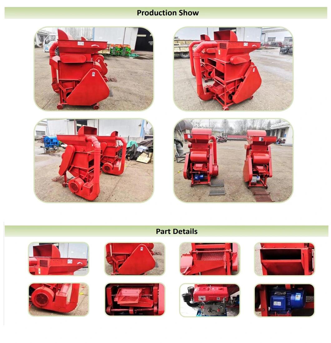 High Quality Groundnut Dehuller Peanut Sheller with Electric Motor Gas Diesel Engine Low Price
