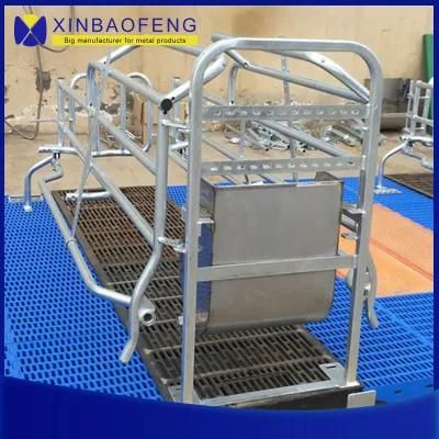 Sow Gestation Bed Galvanized Pig Farrowing Crates Pen