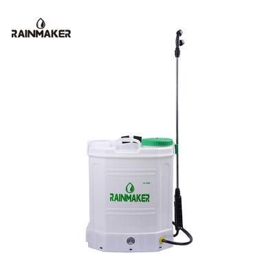 Rainmaker Hot Selling Agricultural 12 Volt Rechargeable Backpack Battery Sprayer