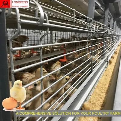 Dosing Medicine and Spray Disinfection Hot Galvanized Poultry Farm Chicken Cage with High Quality