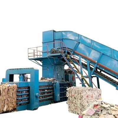 Baler Waste Paper Waste Carton Horizontal Baler