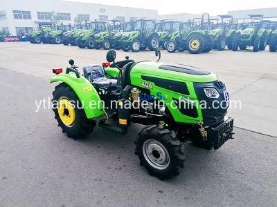 Lansu Hot Sale 4 Wheels Drive Tractor Agricultural Farm Tractor Greenhouse Tractor
