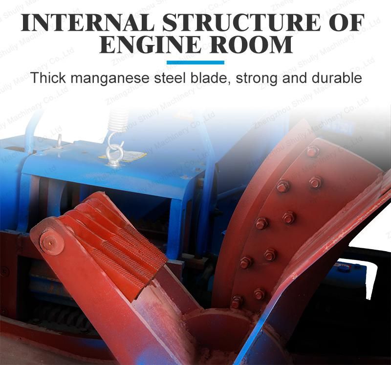 Farm Machinery Chaff Cutter Multifunction Hay Cutting Machine
