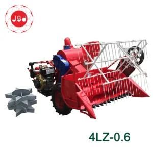 4lz-0.6 Hot Sale Farm Mini Rice Paddy Combine Harvester Harvesting Harvest Machine