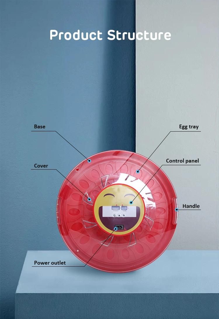 Hhd New Incubator Smile Seriles for Hatching 30 Egg S30