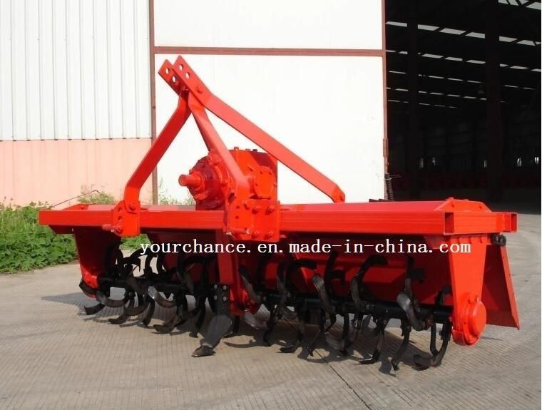 Hot Selling Tractor Rotary Tiller 1gqn-180 1.8m Width 50-55HP Tractor Hitch Pto Drive Rotary Cultivator Tiller