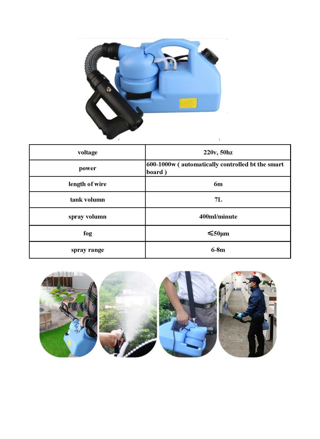Sprayer Disfectant Fogger Ulv Fogger Fogging Machine