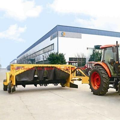 Factory Supply Zfq Series 2-3.5m Width 50-180HP Tractor Mounted Pto Drive Hydraulic Manure Compost Turner for Sale