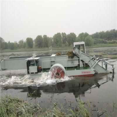 New Design Aquatic Multi-Function Mowing Boat with Mechanical Arm