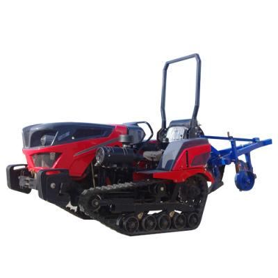 Self Propelled Crawler Cultivator/ Rotavator Crawler Tractor Heavy Duty for Forest Management