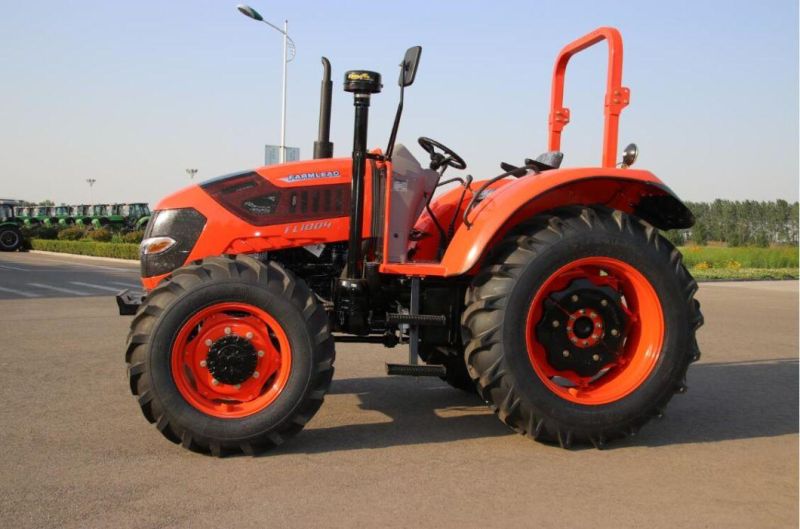 Hobby Farmer Disc Plough and Harrow Mover Slasher Turf Paddy Tire Shuttle Agricultural Machinery Creeper Tractor