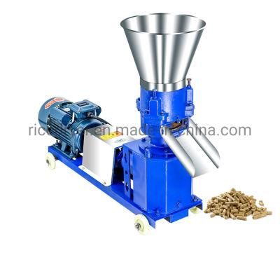 Flat Die Animal Feed Pellet Mill Chicken Feed Pellet Making Machine