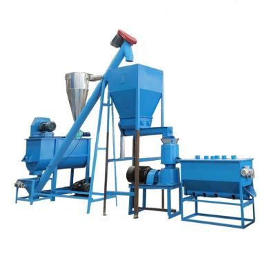 Factory Price Cattle Chicken Chicken Duck Pig Feed Pellet Production Line