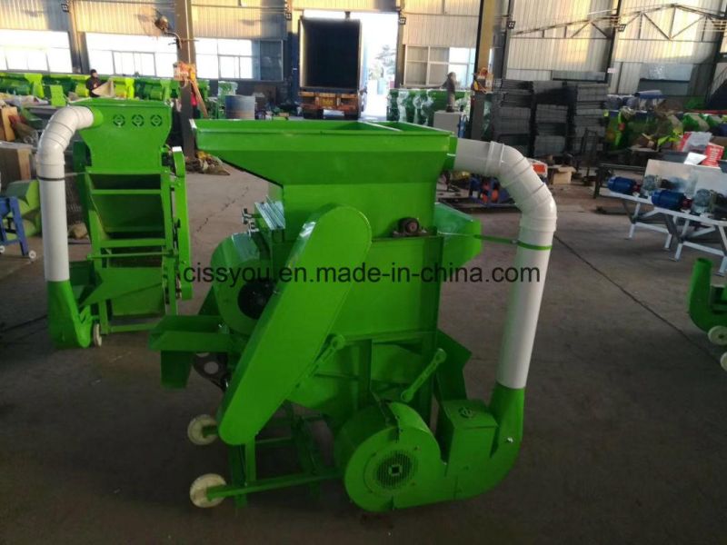Peanut Groundnut Shell Breaking Husking Sheller Shelling Machine