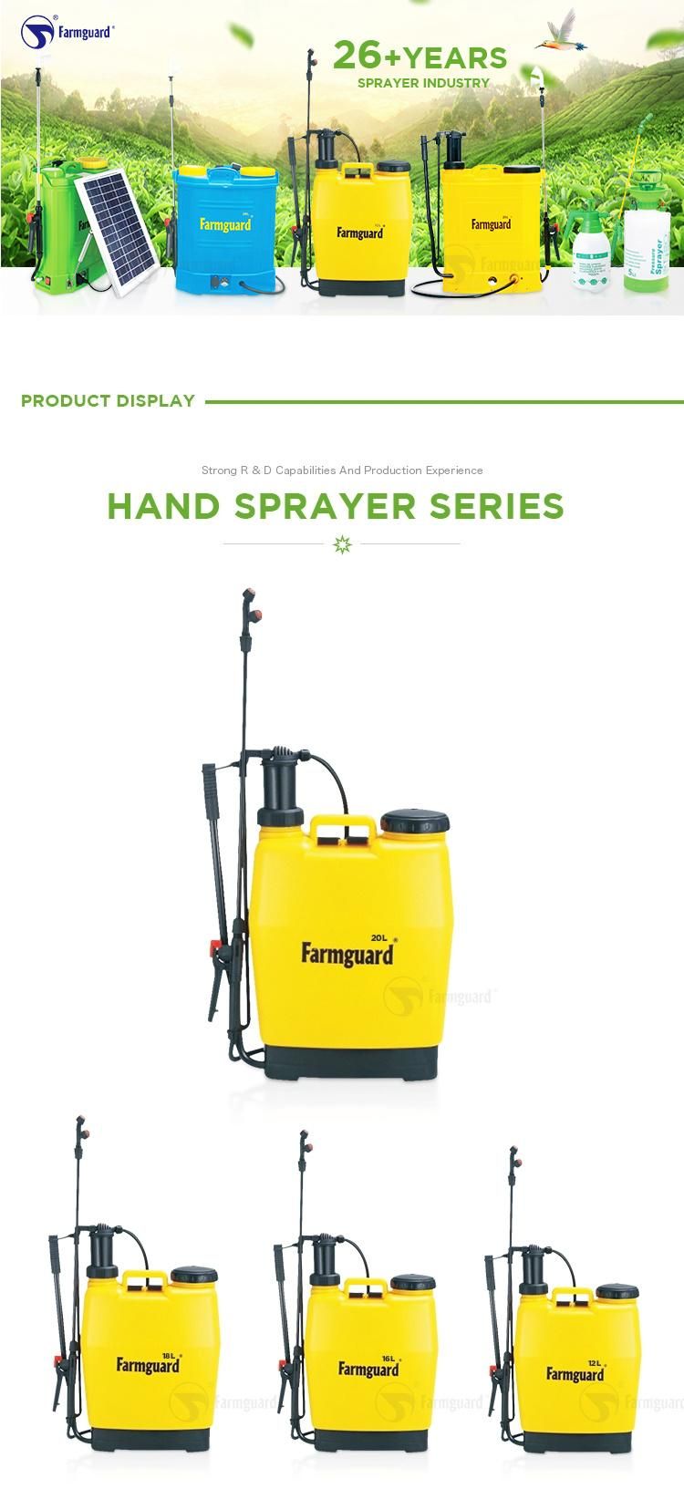 12L Hand Operated Spray Agriculture Knapsack Trigger Sprayer (GF-12S-06C)