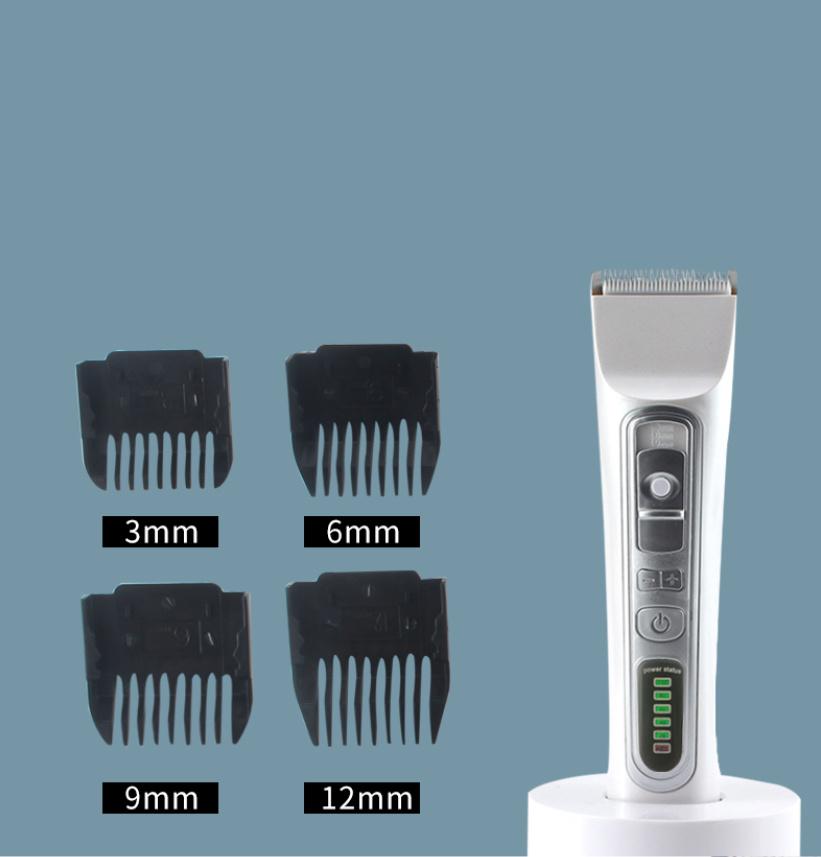 Electric Pet Clipper Animal Clipper Pet Hair Clipper Trimmer for Dog Pet Grooming Clipper Dog Shaver Clipper Electric Dog Cat Pet Clipper Set