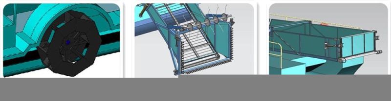 Aluminium Amphibious Aquatic Weed/Grass/Algae Harvester with Reasonable Price