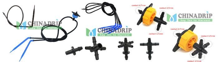 Garden DIY Kits Drip Irrigation Pressure Compensation Dripper with Arrow Dripper Sets