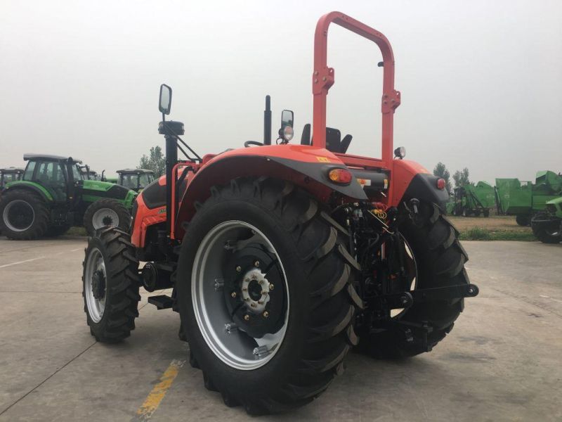 Tractor 100HP 4WD Farmlead Farm Tractors with Yc Turbo Perkins Engine Technology