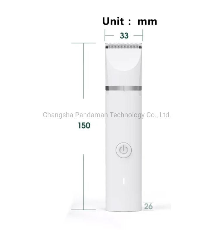 4 in 1 Pet Grooming Kit Waterproof Rechargeable Claw and Ears and Body Pet Trimmer Electric Pet Nail Grinder Dog Hair Clipper
