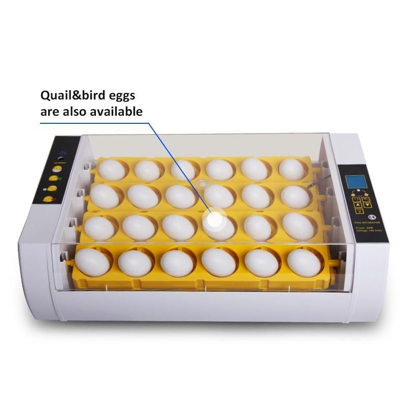 Cost Effective Hhd Fully Automatic Egg Turning 24 Chicken Eggs Incubator Yz-24A