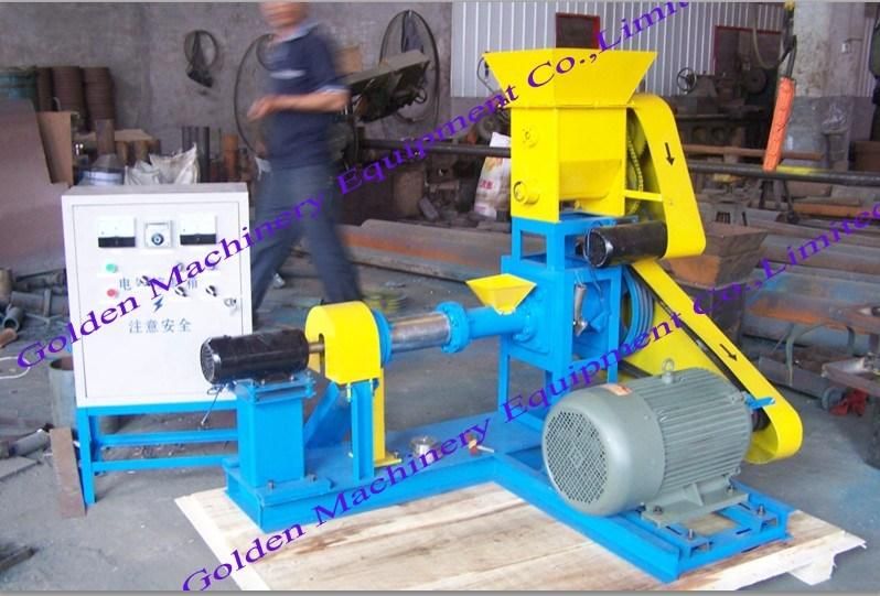 Wet Type China Floating Fish Animal Feed Pellet Extruder Machine