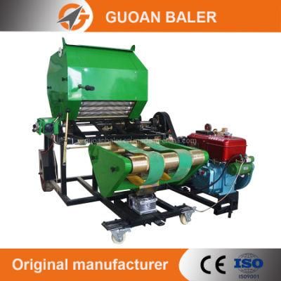 Automatic Hydraulic Hay Straw Baler and Wrapper for Wet Silage