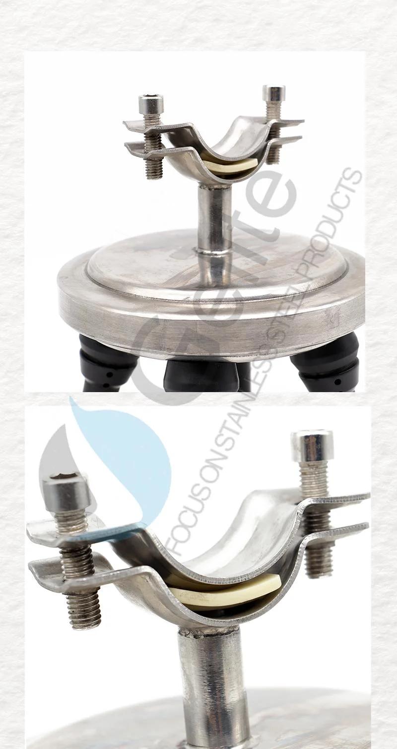 Sanitary Grade Stainless Steel Milking Machine Accessories Cleaning Seat