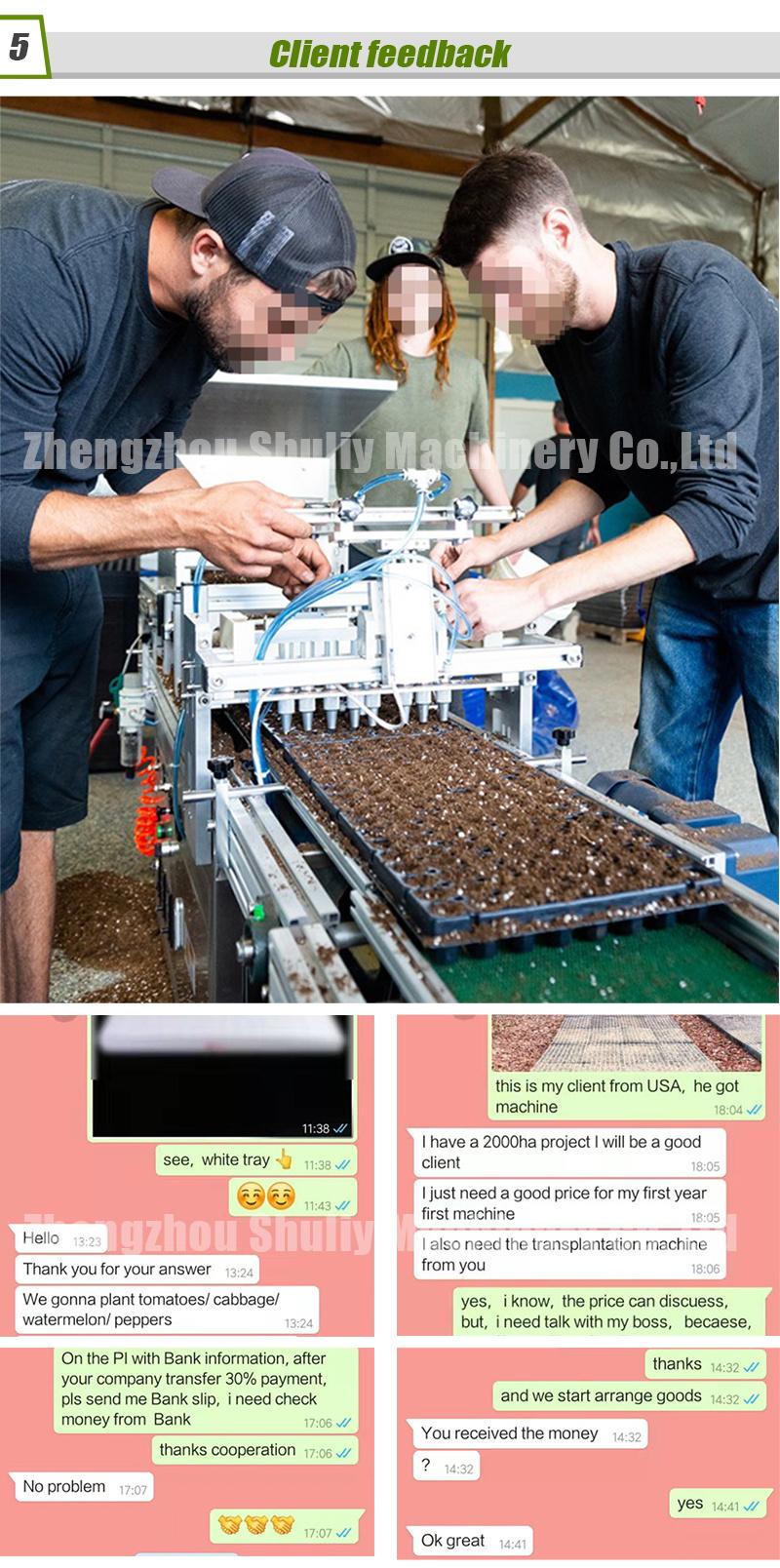 Automatic Tray Seeding Machine Nursery Seeding Seedling Machine for Seedings