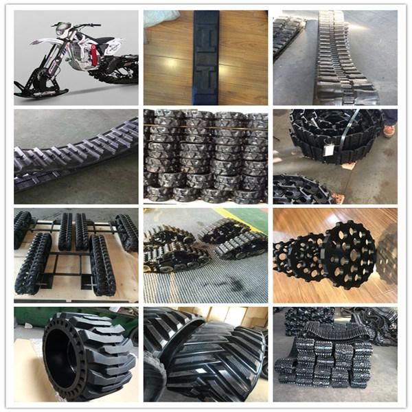 DC550X90X58 Rubber Track for Yanmar Aw6120 Combine Harvester