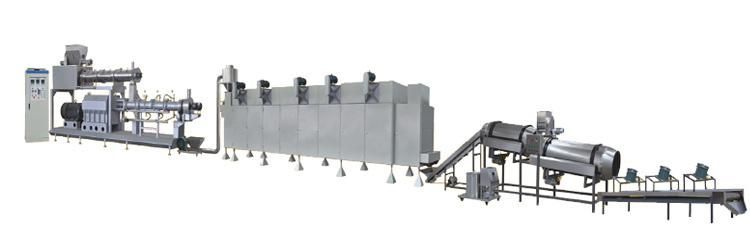 Animal Fodder Pellet Extruder Floating Food Machine Fish Feed Processing Line