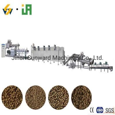 Extruded Fish Food Making Machine Catfish Fish Food Processing Line Making Equipment