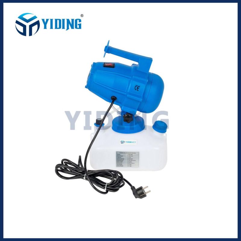 5L Ulv Fogger Portable Ulv Cold Nebulizer Handheld Disinfection Sprayer Fogging Sprayer High Efficient Disinfection Aerosol Sprayer 3 Nozzles Ulv Cold Fogger