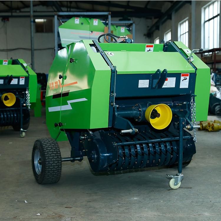 High Quality Small Tractor Mini Round Hay Baler for Sale