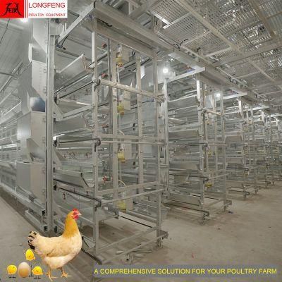 Longfeng Local After-Sale Service in Asia Chicken Layer Battery Poultry Cage