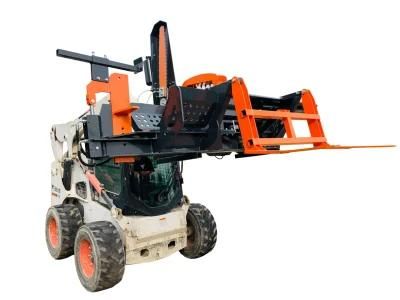 Automatic Skid Steer Firewood Processor and Wood Splitter