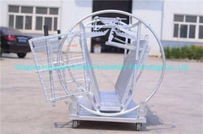 China Hot Galvanized Spin Trim Chute New Design Heavy Duty for Sheep and Goat
