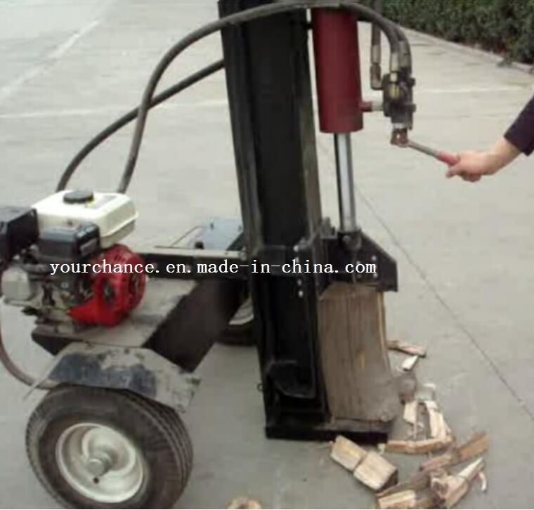 Hot Sale Ls-20t Selfpower 6.5HP 20tons Towable Log Splitter