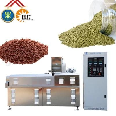 100kg fish feed manufacturing extruder factory production line