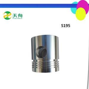 4-Stroke Water Cooled Diesel Engine Parts S195 Piston Assy