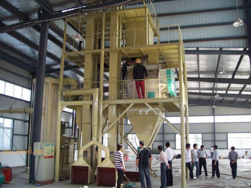 High-Tech Poultry Feed Production Line with Pellet Mill Machine for 1-2tph