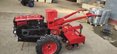 China Hot Sale 8-22HP Walking /Mini /Small/Farm/Agriculture/Diesel/Wheel/Farming Tractors